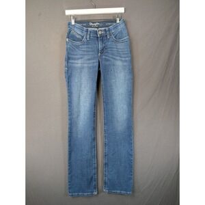 Wrangler Ultimate‎ Riding Jean Willow Blue Bootcut Jeans 1X36